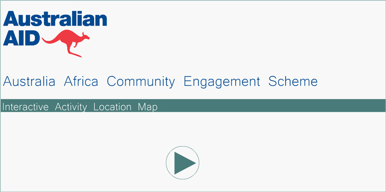 AACES interactive activity location map