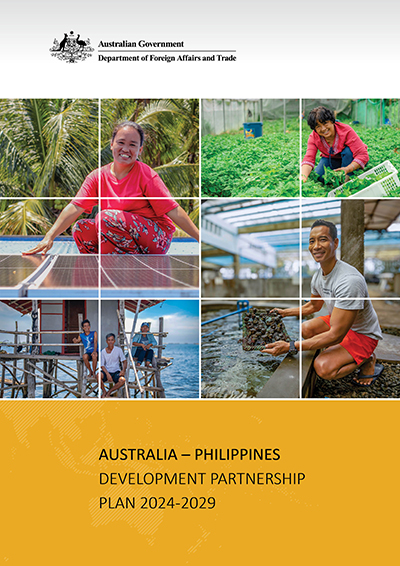 Cover image: Australia-Philippines Development Partnership Plan 2024-2029