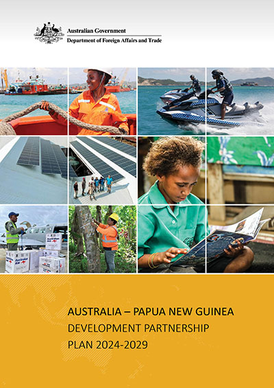 Cover image: Australia - Papua New Guinea Develpment Partnership Plan 2024-2029