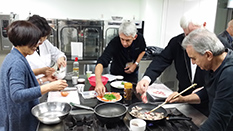 Australian Principals in Korean Cooking Class (Photo Prof Shin)