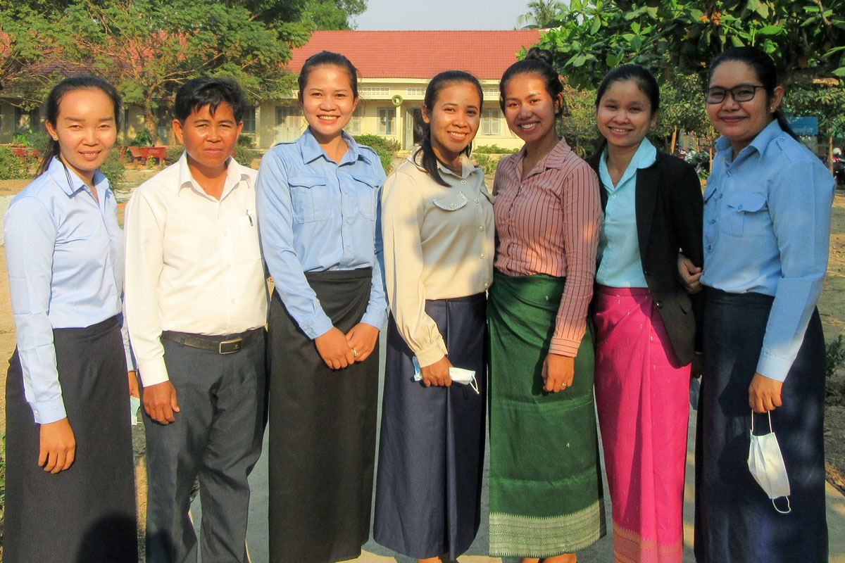 Group photo of the educational changemakers.