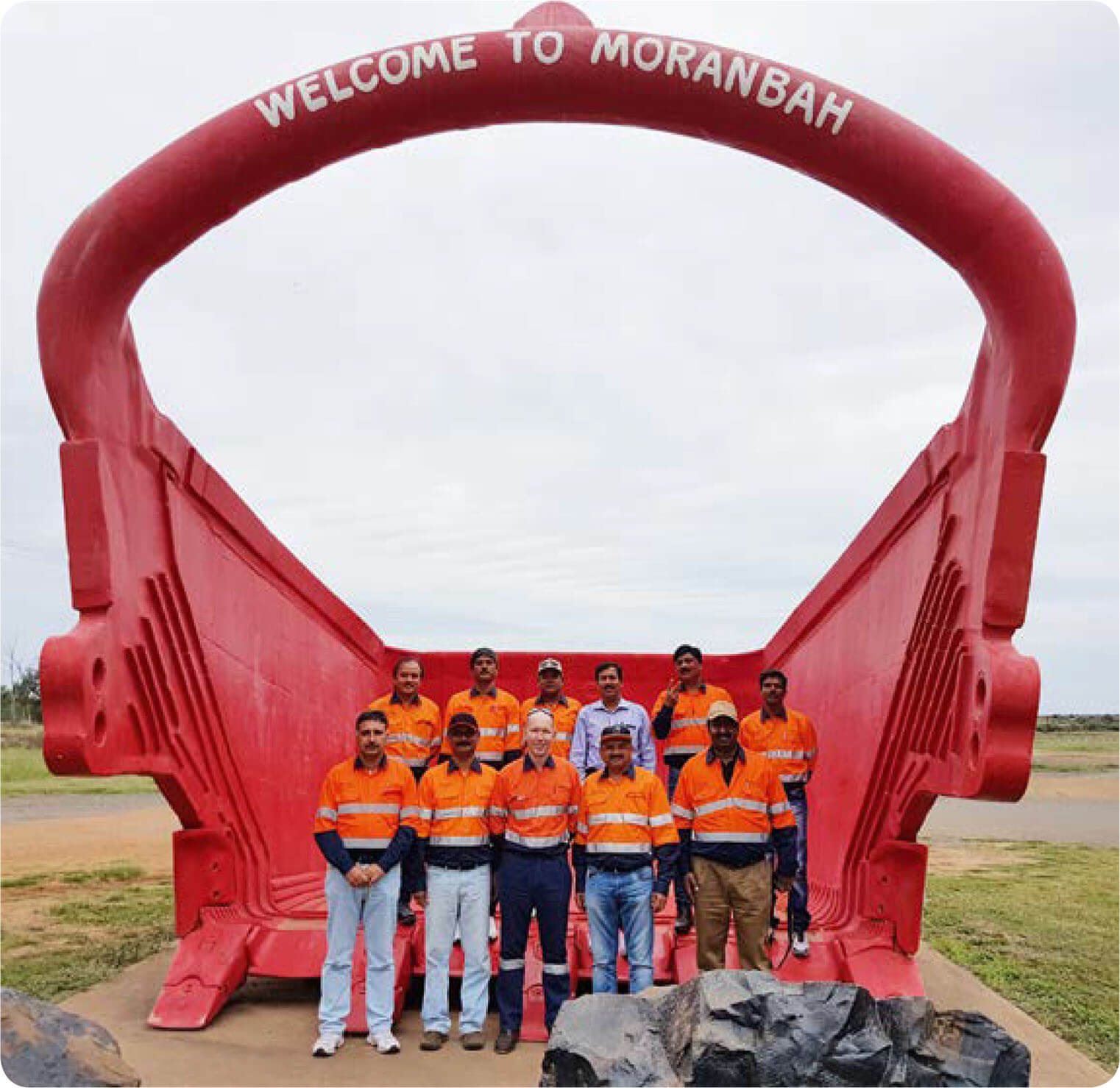 Participants at SIMTARS mine site in Moranbah, Queensland