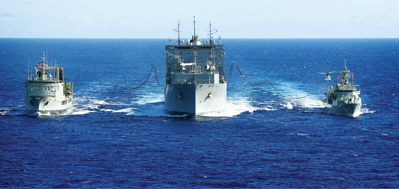 Photo of Royal Australia navy ships