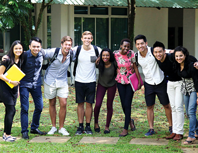 Photo of Students at Swinburne University Sarawak Campus