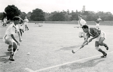 Photo of Malaysia playing Australia in hockey