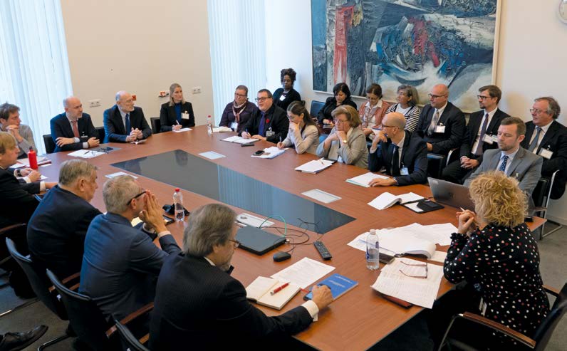 Western Europe and Others Group (WEOG) Representatives at the Annual National Authorities meeting, 6 November 2019 (Credit: OPCW Flickr).