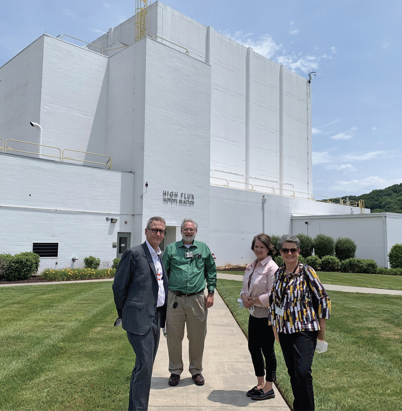 Director General ASNO, Dr Geoffrey Shaw visited Oak Ridge National Laboratory during a trip to the USA. (Image courtesy of ASNO)