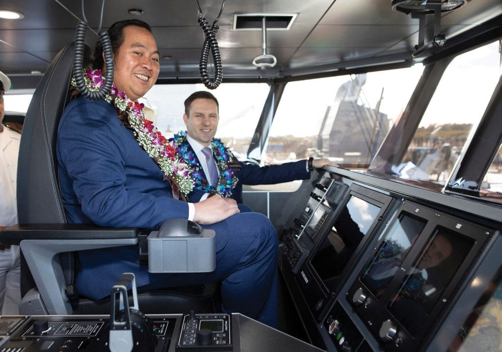 Minister for International Development and the Pacific Alex Hawke with the Crown Prince of Tonga Tupouto’a ‘Ulukalala in Perth [Department of Defence]