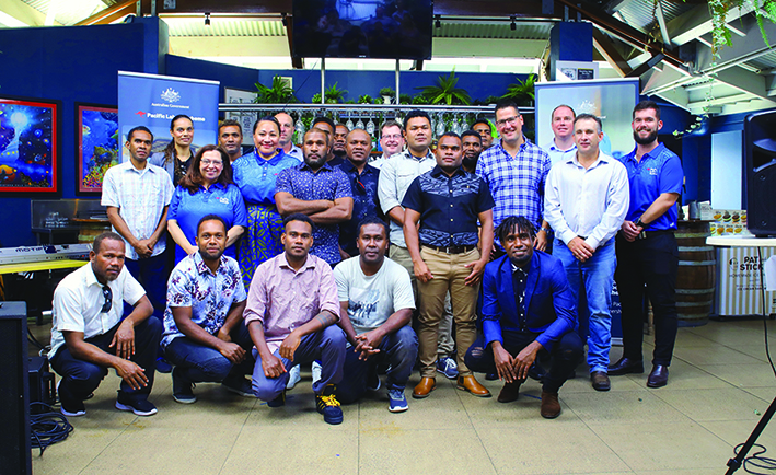 Solomon Islander and Timorese workers in the Pacific Labour Scheme joined Minister Seselja for an informal discussion about their experience in the scheme