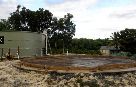 A water tank