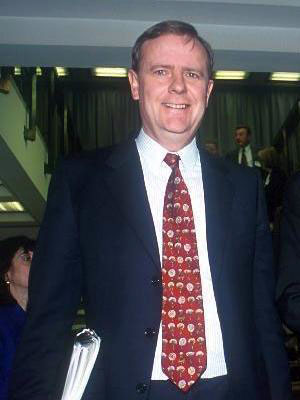 Australian Treasurer, Peter at the OECD Ministerial Council Meeting in 2000.