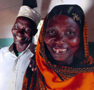 Photo of an African couple participating in AACES