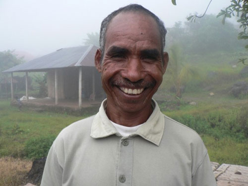 Photo of a man smiling