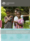 Cover of the Bislama language version of the booklet Australian Development Assistance to Vanuatu 2008-09