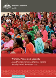 Women, Peace And Security: AusAID's Implementation Of United Nations ...